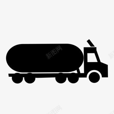 卡车送货转运图标图标