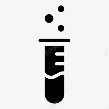试管化学实验室图标图标