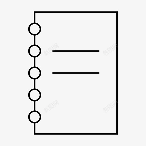 笔记本学校课本图标svg_新图网 https://ixintu.com 学校 班级 笔记本 课本