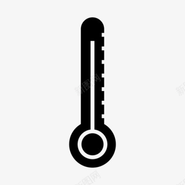温度加热的热的图标图标