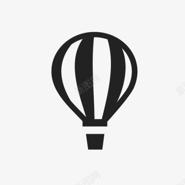 气球空气飞机图标图标