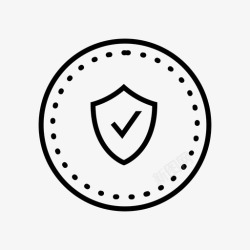 安全icocoinsaveokprotect图标高清图片