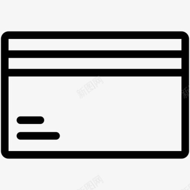 信用卡借记卡企业管理图标图标