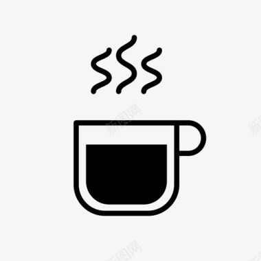 美式咖啡早餐饮料图标图标