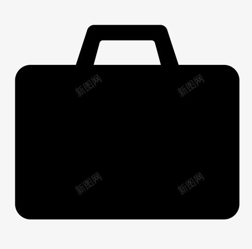 公文包包生意图标svg_新图网 https://ixintu.com 公文包 包 商人 律师 生意