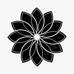 和欧拜图案设计免抠螺旋花图案螺旋和圆圈图标高清图片
