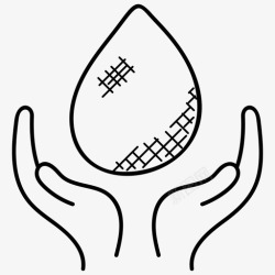救命生命献血生命礼物保健图标高清图片