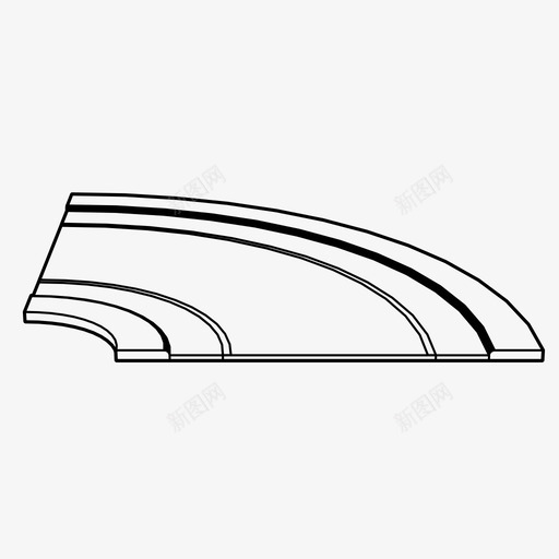 左转决定道路图标svg_新图网 https://ixintu.com 决定 左转 街道 路线 道路