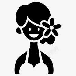 无休止新娘美丽婚姻图标高清图片