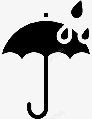 雨伞雨天气天气稳定2图标图标