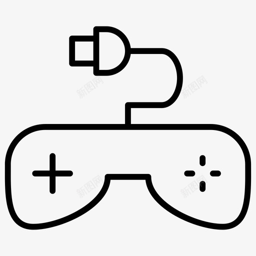gamepad游戏playstation图标svg_新图网 https://ixintu.com gamepad playstation 游戏 设备