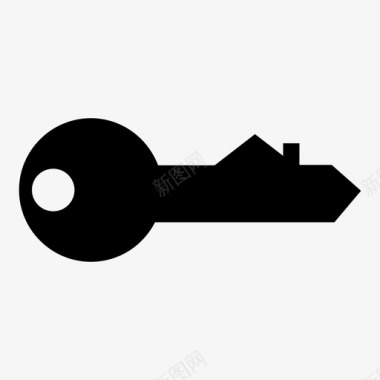 钥匙房家锁图标图标