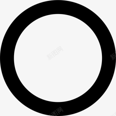 圆圈未选中图标