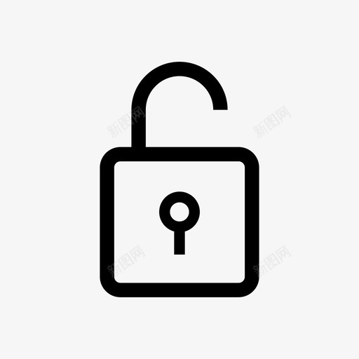 解锁储物柜安全图标svg_新图网 https://ixintu.com 储物柜 安全 解锁 随机图标v2