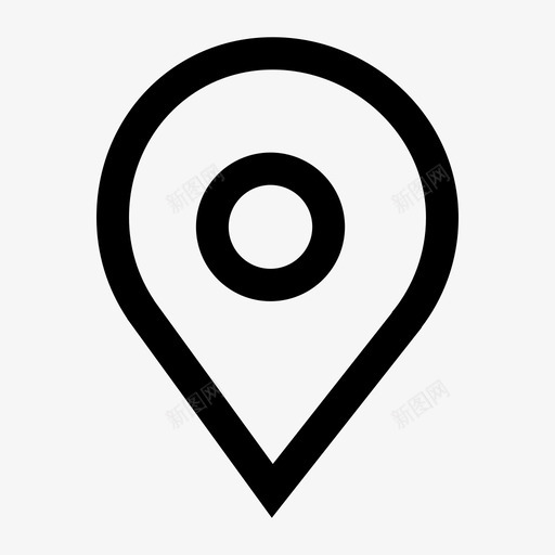 定位-1svg_新图网 https://ixintu.com 定位-1