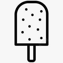 夏日冰棍冰棒甜点冰激凌图标高清图片