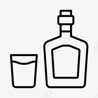 酒精饮料拉丁美洲图标图标