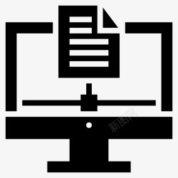 新文章文章营销计算机互联网文章图标高清图片