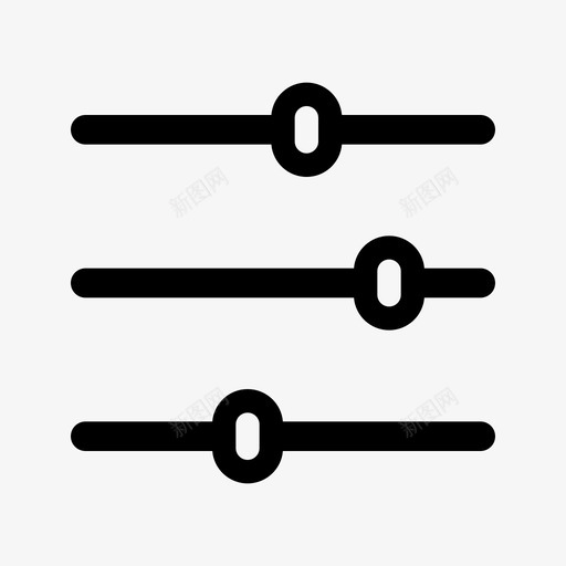 过滤调整固定图标svg_新图网 https://ixintu.com 固定 对象 调整 调谐 过滤