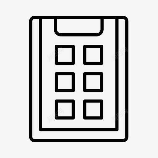 剪贴板业务公司图标svg_新图网 https://ixintu.com 业务 公司 剪贴板 办公室 工作 日程安排