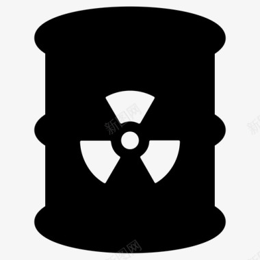 核危险核废料图标图标