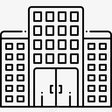 房地产公司建筑商业图标图标