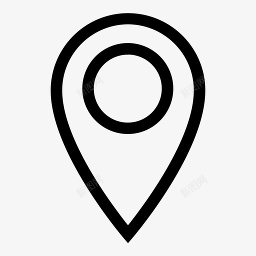 位置gps地图标记svg_新图网 https://ixintu.com gps 位置 地图标记 地图针 地点 用户界面位置地图ol