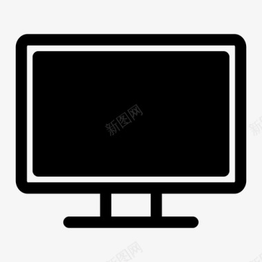 显示器电脑显示器桌面图标图标