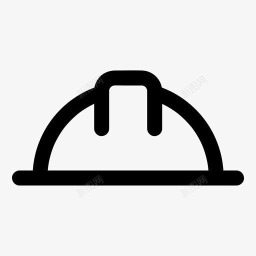 施工帽建筑工人安全帽图标svg_新图网 https://ixintu.com 基本图标所有尺寸 安全帽 工作 建筑工人 施工帽