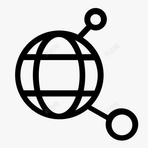 分享全球世界图标svg_新图网 https://ixintu.com 世界 世界图标 全球 分享