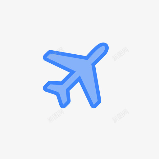 icon_international air tickets_csvg_新图网 https://ixintu.com icon_international air tickets_c