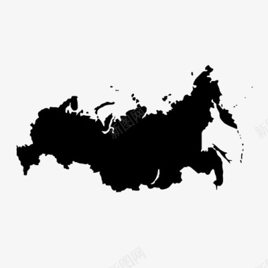 俄罗斯欧亚大陆图标图标