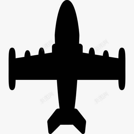 四引擎飞机运输机队图标svg_新图网 https://ixintu.com 四引擎飞机 机队 运输