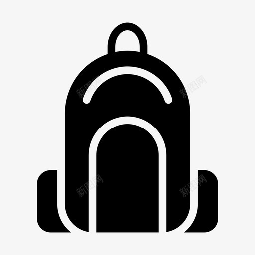 包背包商店图标svg_新图网 https://ixintu.com 包 商店 背包
