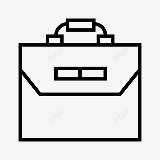 公文包包手提包图标svg_新图网 https://ixintu.com 公文包 公文包系列 包 手提包 手提箱