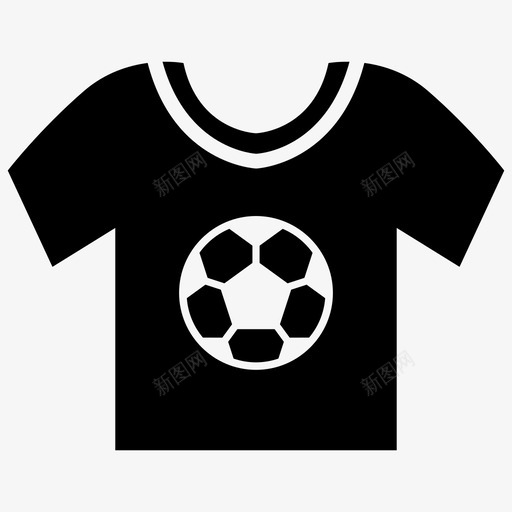 足球衫球衣足球图标svg_新图网 https://ixintu.com t恤 球衣 足球 足球1 足球衫