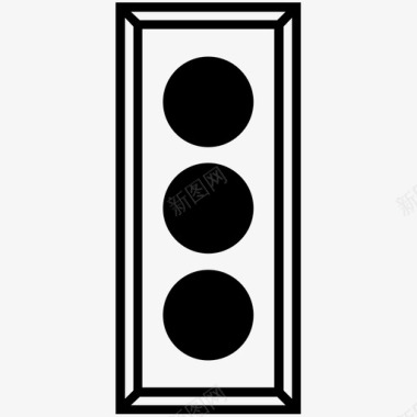 红绿灯信号灯标志图标图标