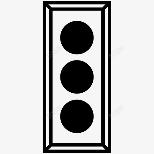 红绿灯信号灯标志图标svg_新图网 https://ixintu.com 信号灯 标志 红绿灯