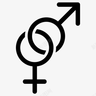 性别女性生理学图标图标