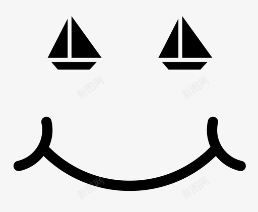 快乐的船满足的快乐的图标svg_新图网 https://ixintu.com 幸运的 快乐的 快乐的收藏 快乐的船 旅行的 满足的