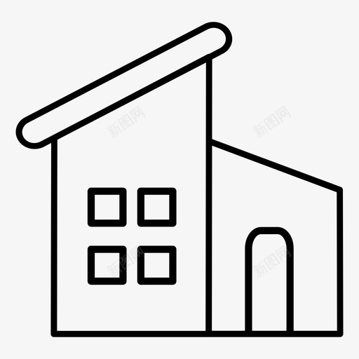 房子我的家卖掉图标svg_新图网 https://ixintu.com 卖掉 我的家 房子