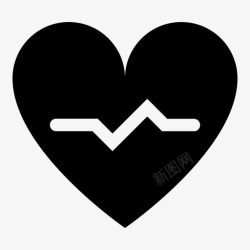 低血压健康心脏爱情图标高清图片