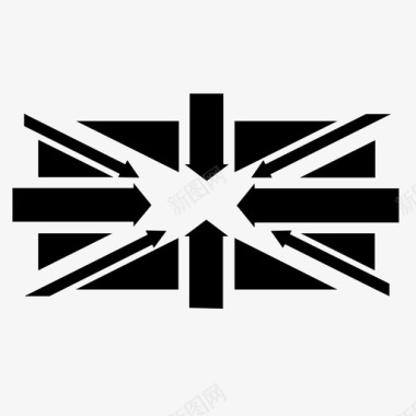 英国移民局入境国旗图标图标
