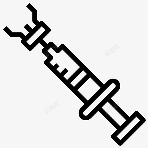 注射医生教育图标svg_新图网 https://ixintu.com 医学 医生 医院 教育 注射 疫苗