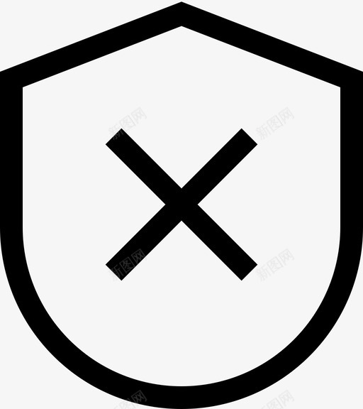 安全防病毒保护图标svg_新图网 https://ixintu.com picsonrythin 保护 关闭 加密 安全 屏蔽 防病毒
