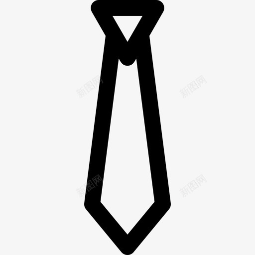 领带雇佣工作图标svg_新图网 https://ixintu.com 入住 商务 工作 雇佣 领带