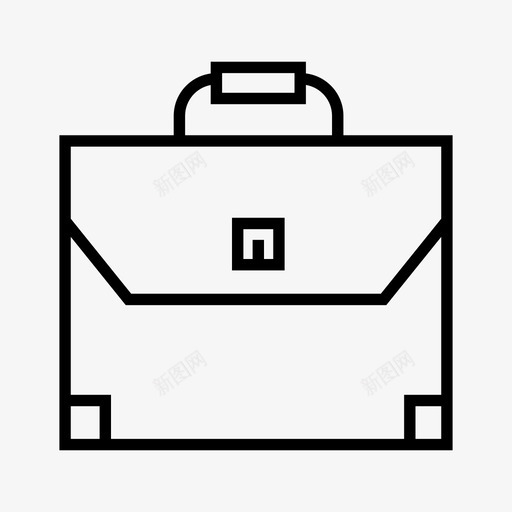 公文包包手提包图标svg_新图网 https://ixintu.com 公文包 公文包系列 包 手提包 手提箱