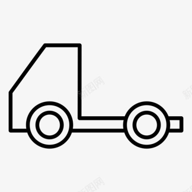 卡车送货车运砂车图标图标
