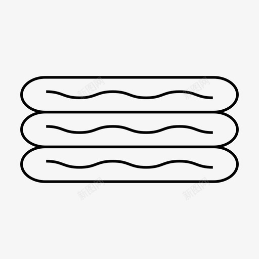 香肠汉堡美味图标svg_新图网 https://ixintu.com 小香肠 汉堡 美味 野营 香肠