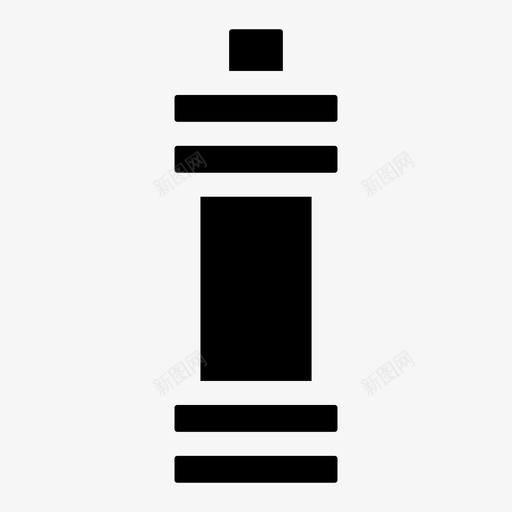 瓶子油杂货店的填充物图标svg_新图网 https://ixintu.com 杂货店的填充物 油 瓶子